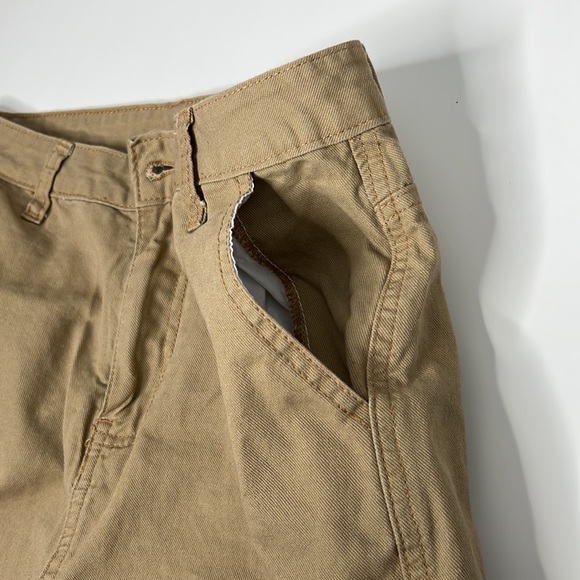 Beige Long Cargo Pants // Boyfriend Jeans - Picture 8 of 12